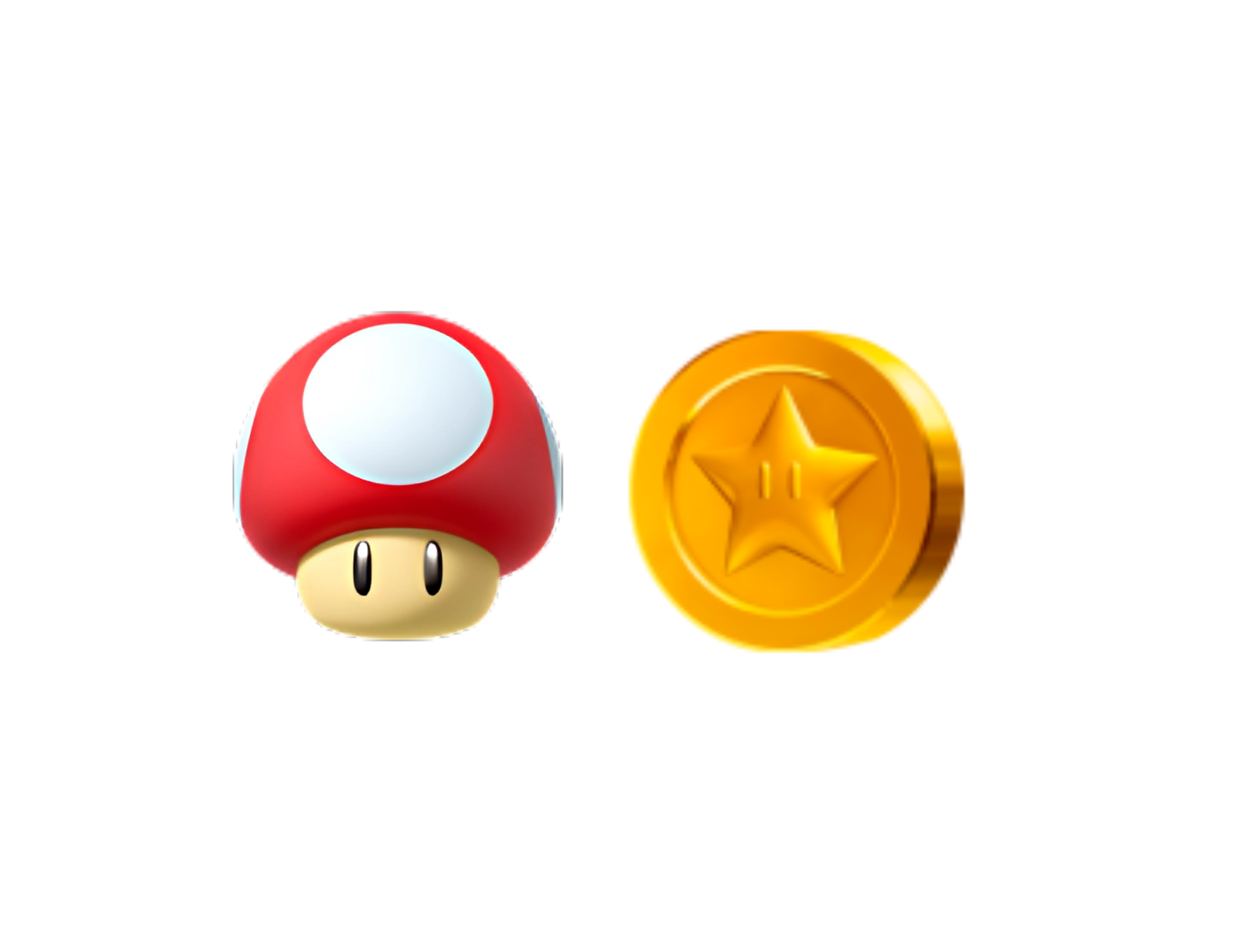 Mushroom and Coin