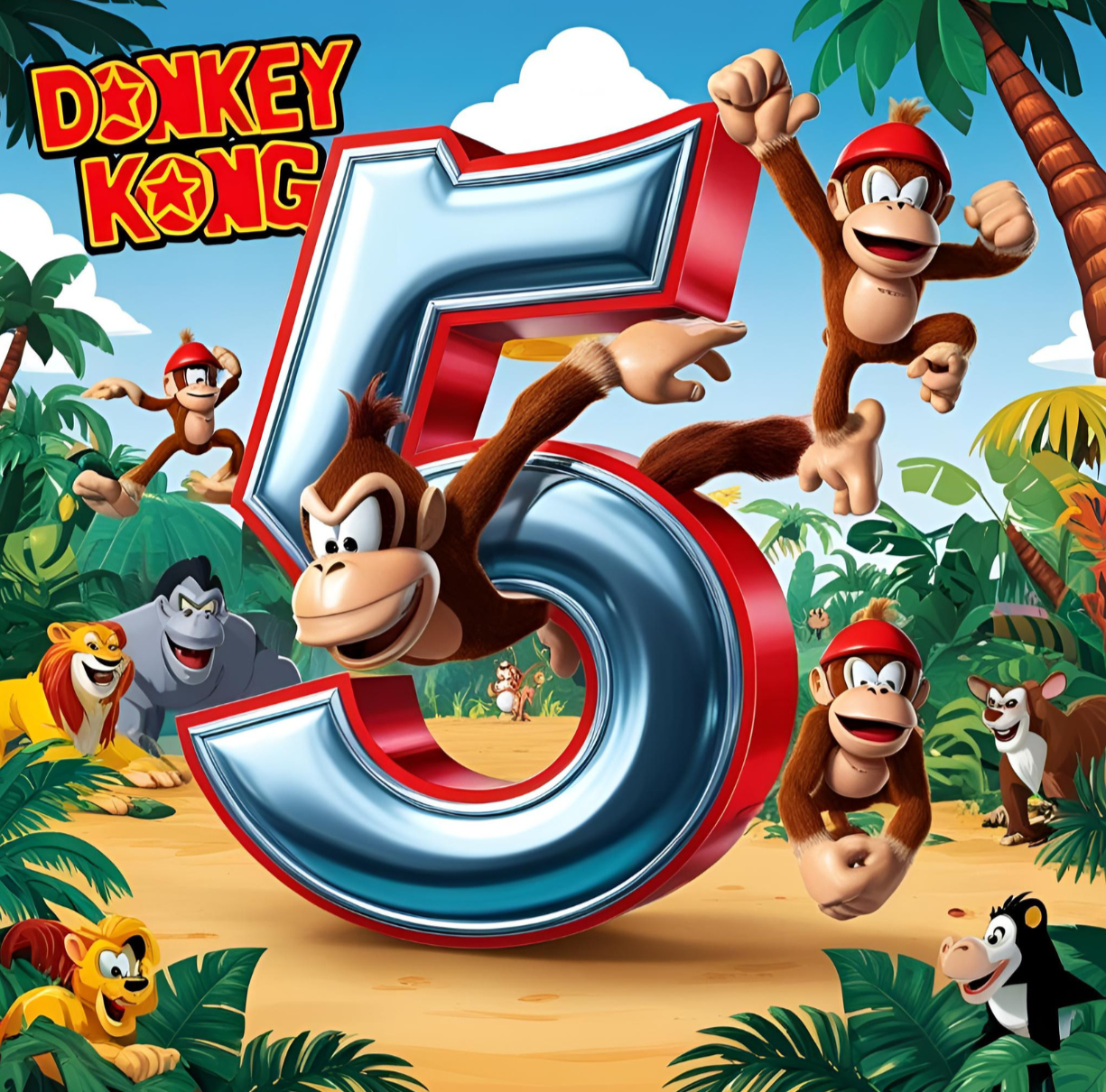 Cover for Question No. 5: Donkey Kong
