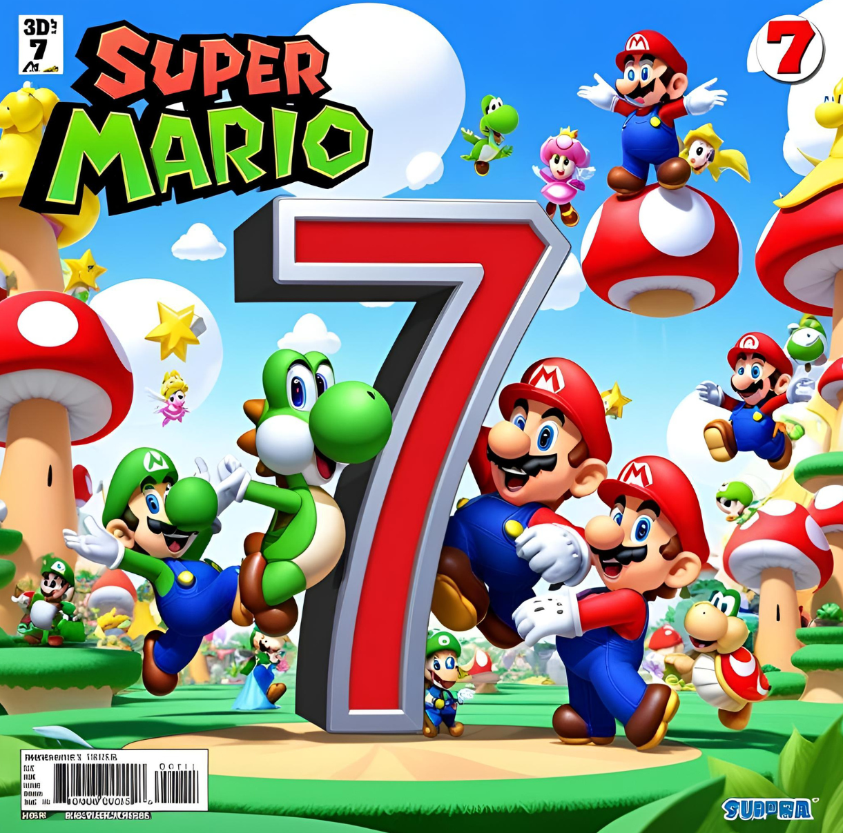 Cover for Question No. 7: Super Mario